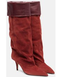 Paris Texas - Ines 75 Suede Knee-High Boots - Lyst