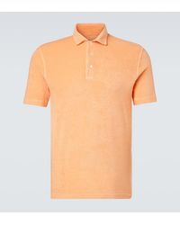 Fedeli - Mondial Cotton Terry Polo Shirt - Lyst