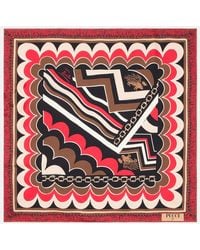 PUCCI - Printed Silk Twill Scarf - Lyst