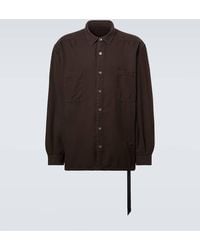 Rick Owens - Drkshdw Hemd Jumbo Aus Baumwolle - Lyst