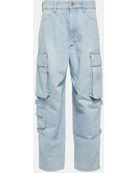 Isabel Marant - Elore Denim Cargo Pants - Lyst