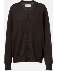 Maison Margiela - Four Stitches Wool Cardigan - Lyst