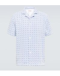 Orlebar Brown - Camisa bowling Howell de rizo de algodon - Lyst
