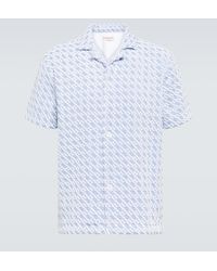 Orlebar Brown - Howell Cotton Terry Bowling Shirt - Lyst