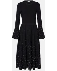 Jonathan Simkhai - Abito Midi Pruitt Con Cristalli - Lyst