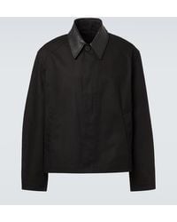 Studio Nicholson - X Aaron Levine Jacke Dover Aus Baumwolle - Lyst