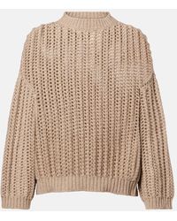 Brunello Cucinelli - Pullover Aus Kaschmir - Lyst