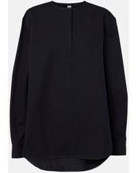 TOTEME - Cotton Twill Shirt - Lyst