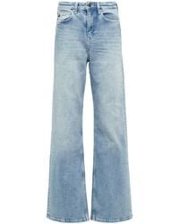 AG Jeans New Alexxis High-rise Flared Jeans - Blue