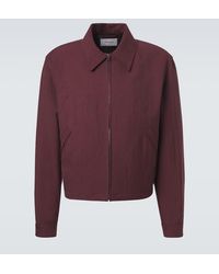 Lemaire - Gabardine Blouson Jacket - Lyst