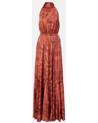 Etro - Printed Maxi Dress - Lyst