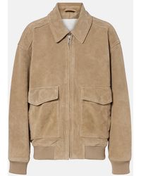 Citizens of Humanity - Vivienne Suede Blouson Jacket - Lyst