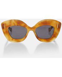 Loewe - Retro Screen Cat-eye Sunglasses - Lyst