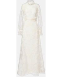 Markarian - Bridal Adeline Silk Organza Gown - Lyst