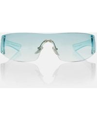 Gucci - Leonie Interlocking G Mask Sunglasses - Lyst