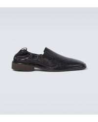 Lemaire - Soft Leather Loafers - Lyst