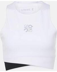 Loewe - X On Performance Logo Bra Top - Lyst