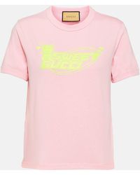 Gucci - Cotton Jersey T-shirt - Lyst