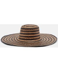 Poupette - Angel Striped Sun Hat - Lyst