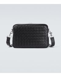 Bottega Veneta - Intrecciato Leather Camera Bag - Lyst