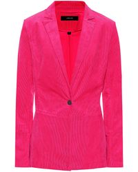 J Brand Blazer de pana Denise - Rosa
