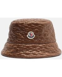 Moncler - Padded Reversible Bucket Hat - Lyst