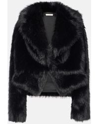 The Sei - Faux Fur Bomber Jacket - Lyst