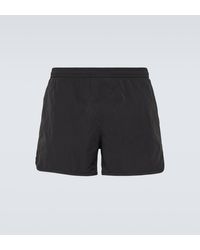 Ami Paris - Technical Canvas Swim Shorts - Lyst