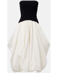 Jonathan Simkhai - Midikleid Izzy Aus Taft - Lyst