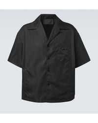 Prada - Re-Nylon Bowling Shirt - Lyst