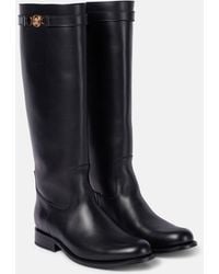 Versace - Medusa '95 Leather Knee-High Boots - Lyst