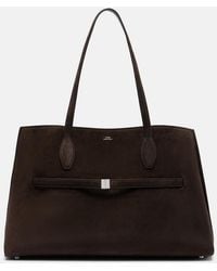 TOTEME - Lounge Suede Tote Bag - Lyst