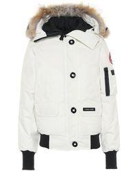 Canada Goose Piumino Chillwack con pelliccia - Bianco