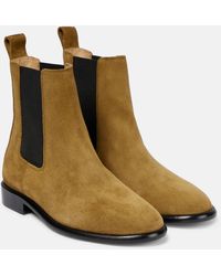 Isabel Marant - Galna Suede Chelsea Boots - Lyst