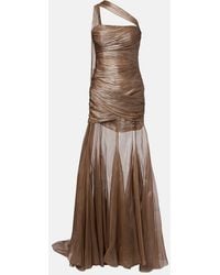 Maria Lucia Hohan - Abito Bustier Monospalla Marimar - Lyst