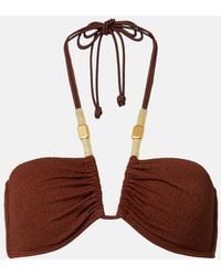 ViX - Harper Carol Beaded Bikini Top - Lyst