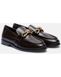 Bottega Veneta - Astaire Knot Leather Loafers - Lyst