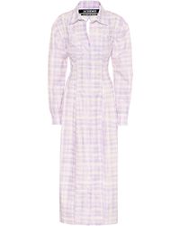 Jacquemus Robe La Robe Valensole en coton - Violet