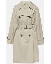 Max Mara - The Cube Titrench Cotton-blend Trench Coat - Lyst