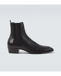 Saint Laurent - Stanton Leather Chelsea Boots - Lyst