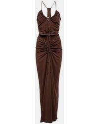 Christopher Esber - Cutout Halterneck Maxi Dress - Lyst