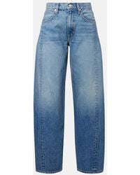 SLVRLAKE Denim - Jackson Low-Rise Wide-Leg Jeans - Lyst