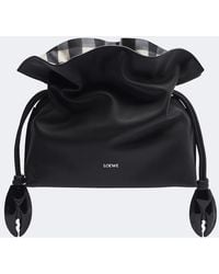 Loewe - X Cosima Von Bonin Flamenco Medium Leather Clutch - Lyst