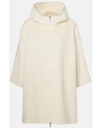 Moncler - Chaqueta En Mezcla De Lana Con Logo - Lyst