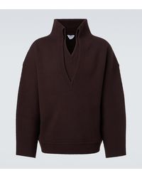 Bottega Veneta - Ribbed-Knit Wool Sweater - Lyst