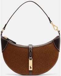 Polo Ralph Lauren - Polo Id Small Leather Shoulder Bag - Lyst