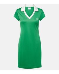 Courreges - Vestido Polo De Jersey - Lyst