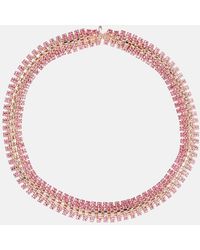 Magda Butrym - Crystal-Embellished Necklace - Lyst