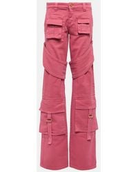 Blumarine - Denim Cargo Pants - Lyst