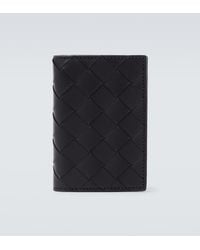 Bottega Veneta - Intrecciato Leather Wallet - Lyst